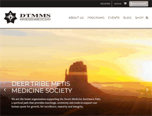 Tablet Screenshot of dtmms.org